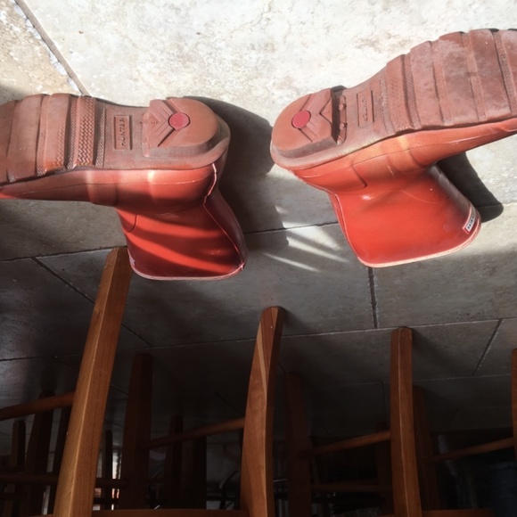 hunter iridescent boots coral - Picture 4 of 9